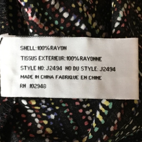 Tulle Medium Multicolored Long Sleeve Button Down - Picture 7 of 8